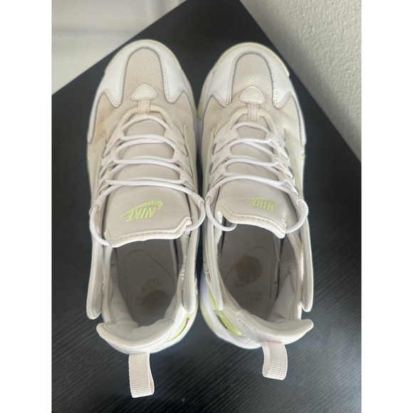 Nike Women's Zoom 2K Casual Sneakers Mesh White Volt Aqua Size 9.5 Shoes - Picture 6 of 8